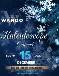 Wando Bands present a Holiday Kaleidoscope Concert